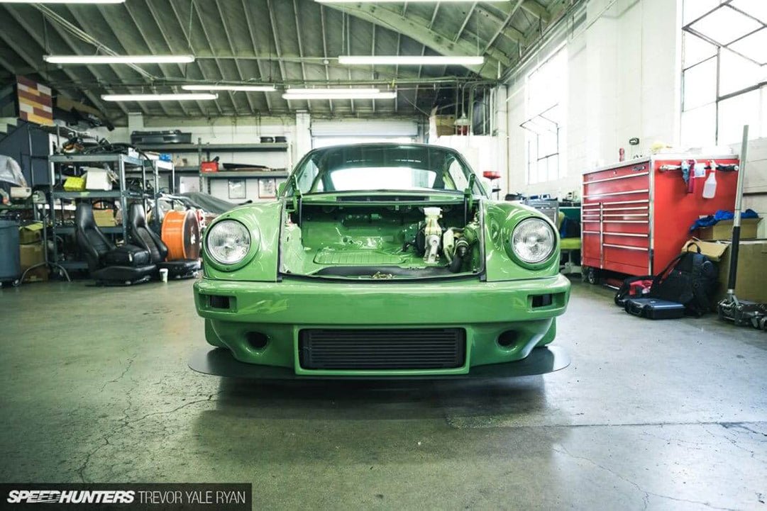 CSF Universal Dual - Pass Oil Cooler / IROC Porsche / M22x1.5 / 24L x 5.75H x 2.16W - Race Rally Supplies