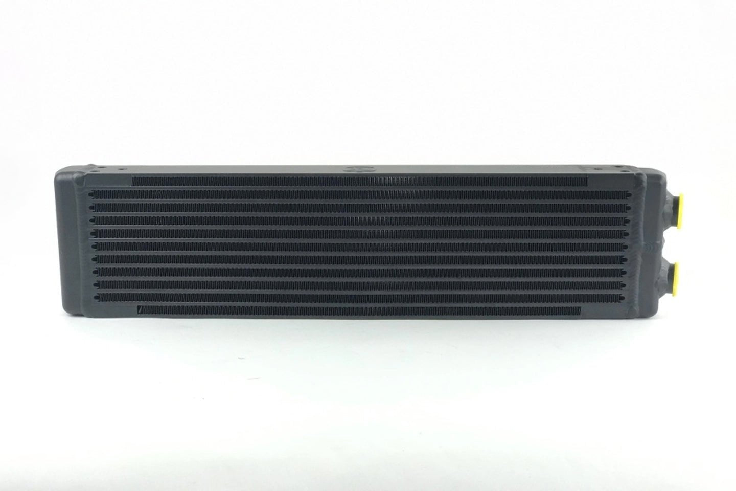 CSF Universal Dual - Pass Oil Cooler / IROC Porsche / M22x1.5 / 24L x 5.75H x 2.16W - Race Rally Supplies