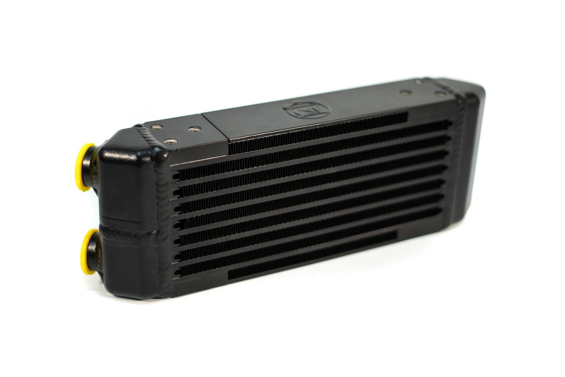 CSF Universal Dual - Pass Oil Cooler - M22 x 1.5 connections - 13L x 4.75H x 2.16W - Race Rally Supplies