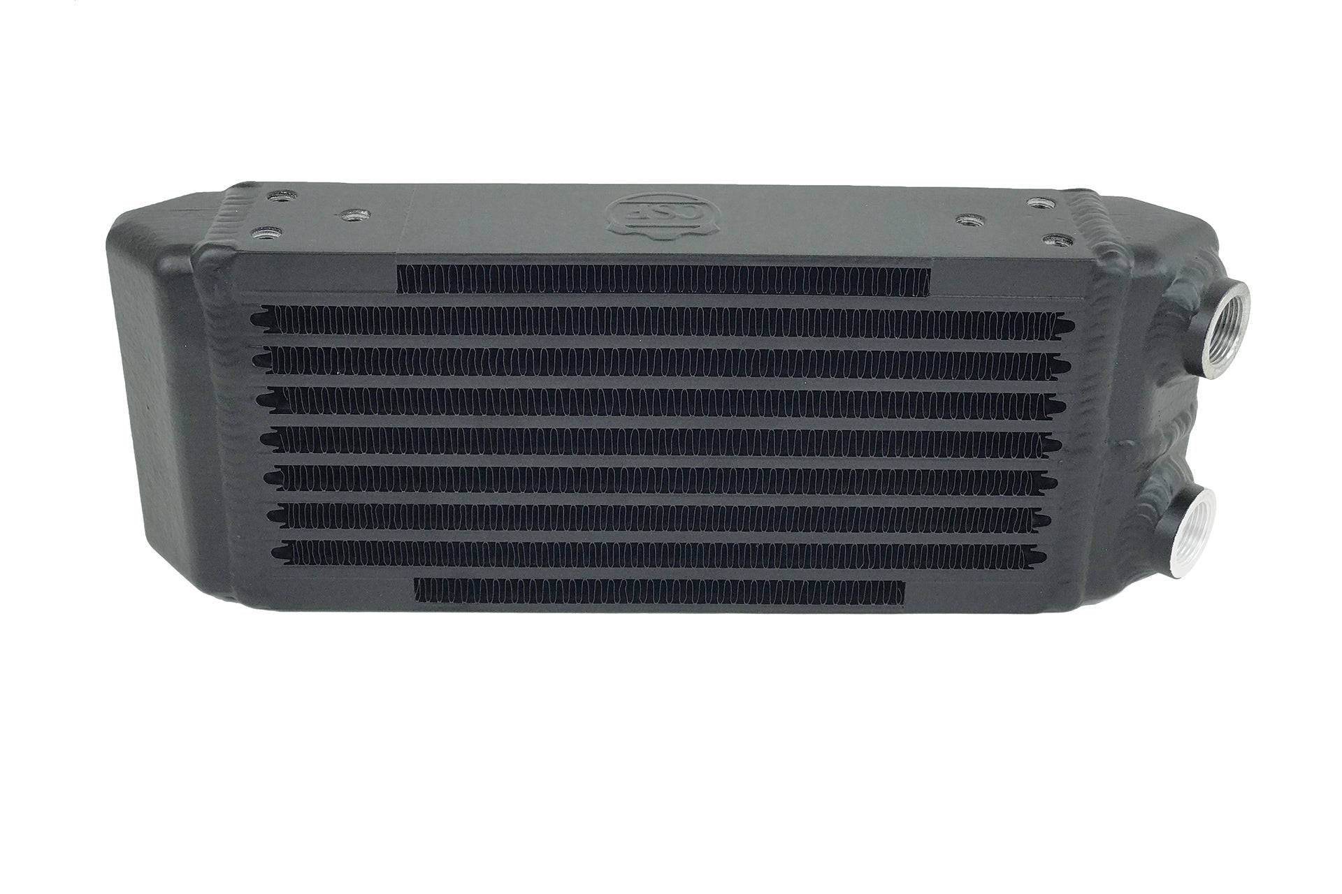 CSF Universal Dual - Pass Oil Cooler - M22 x 1.5 connections - 13L x 4.75H x 2.16W - Race Rally Supplies