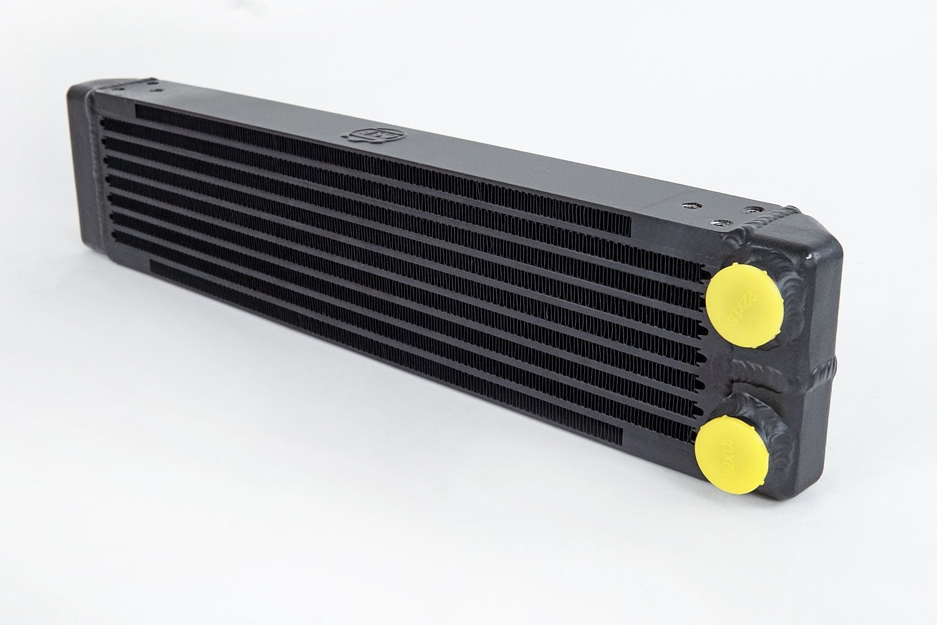 CSF Universal Dual - Pass Oil Cooler / RS Porsche / M22 x 1.5 / 22L x 4.75H x 2.16W - Race Rally Supplies