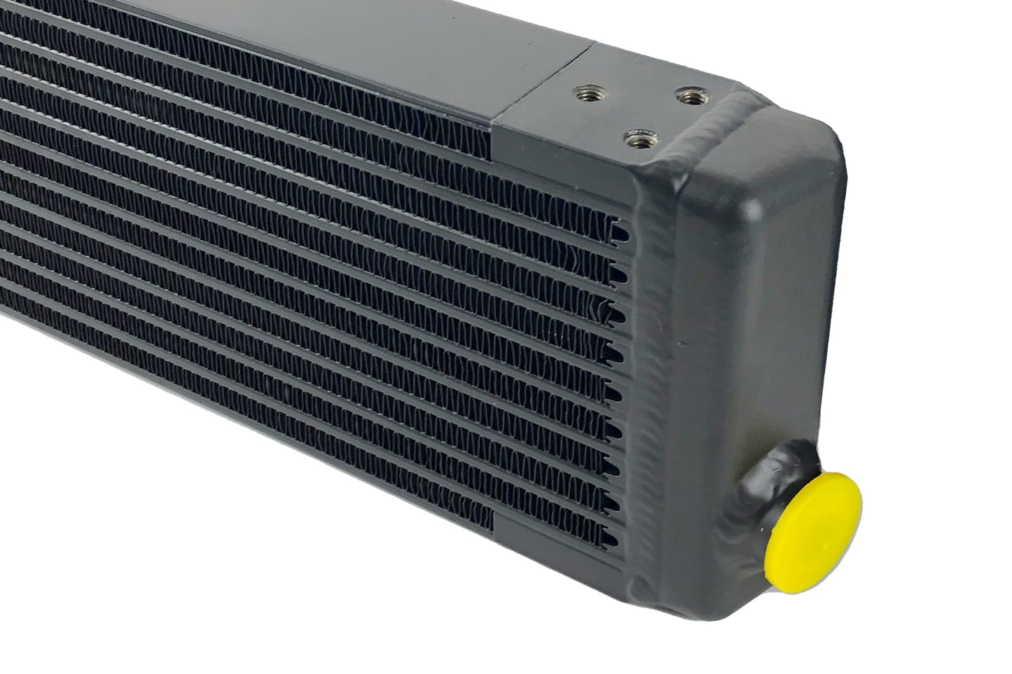 CSF Universal Single - Pass Oil Cooler / IROC Porsche / M22x1.5 / 24L x 5.75H x 2.16W - Race Rally Supplies