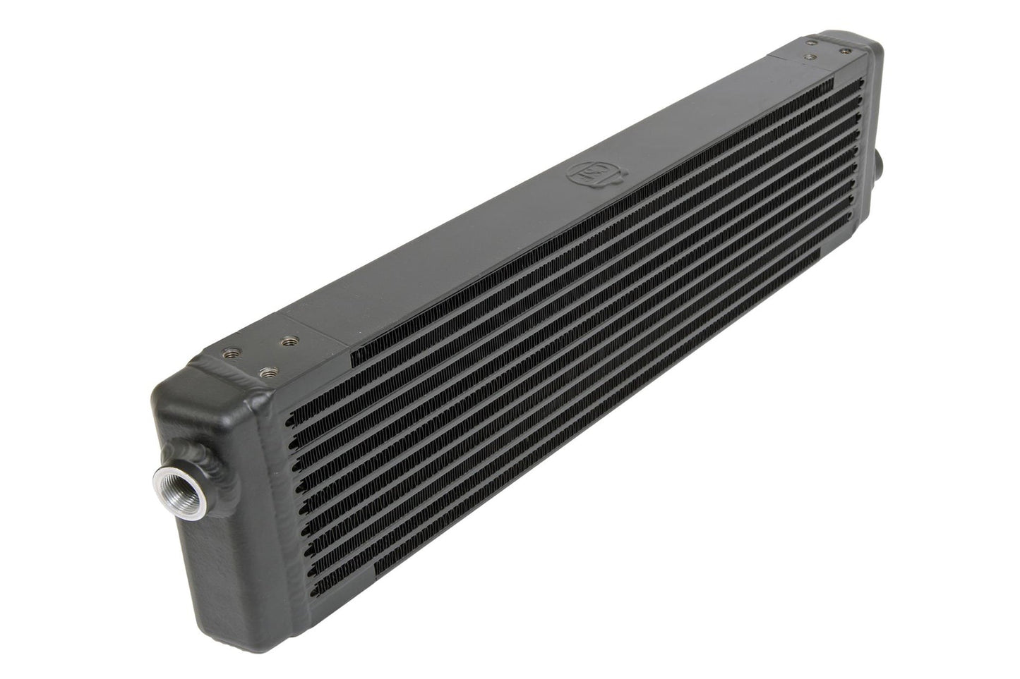 CSF Universal Single - Pass Oil Cooler / IROC Porsche / M22x1.5 / 24L x 5.75H x 2.16W - Race Rally Supplies