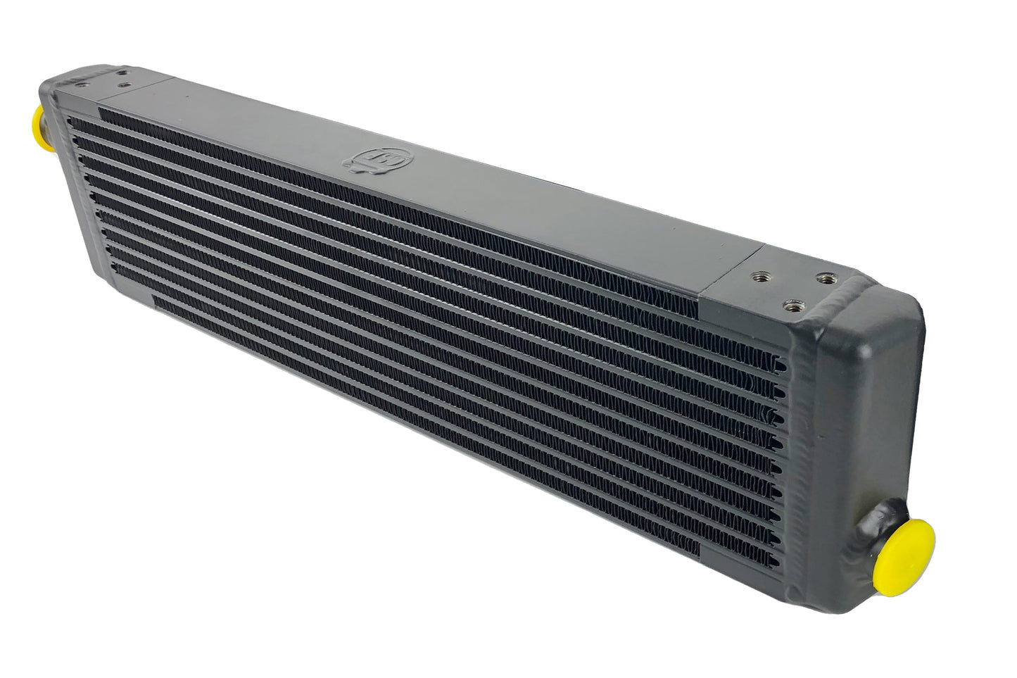CSF Universal Single - Pass Oil Cooler / IROC Porsche / M22x1.5 / 24L x 5.75H x 2.16W - Race Rally Supplies