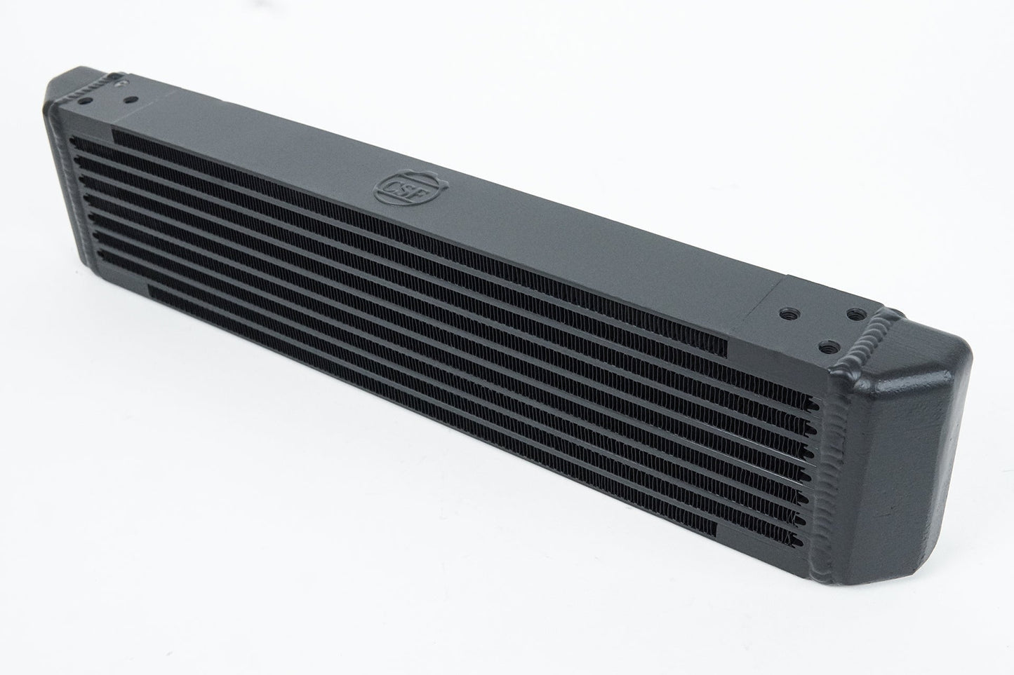CSF Universal Single - Pass Oil Cooler / RSR Porsche / M22 x 1.5 / 22L x 4.75H x 2.16W - Race Rally Supplies