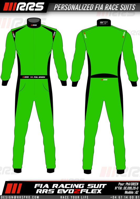 Custom Race Suit for P Green - Race Rally Supplies