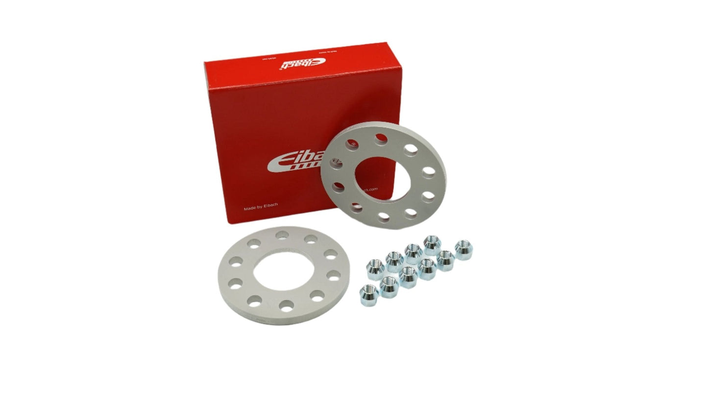 Eibach Pro-Spacer Kit (Pair Of Spacers) 10mm Per Spacer (System 1) S90-1-10-002 (Silver) - Race Rally Supplies