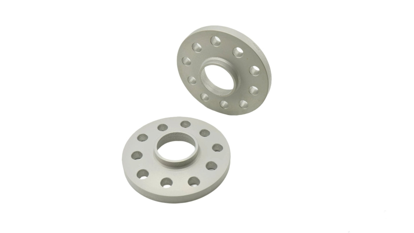 Eibach Pro-Spacer Kit (Pair Of Spacers) 15mm Per Spacer (System 2) S90-2-15-022 (Silver) - Race Rally Supplies