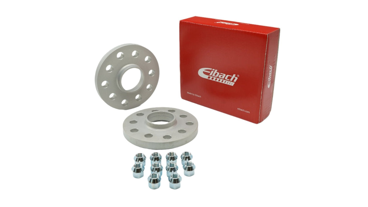 Eibach Pro-Spacer Kit (Pair Of Spacers) 15mm Per Spacer (System 4) S90-4-15-014 (Silver) - Race Rally Supplies