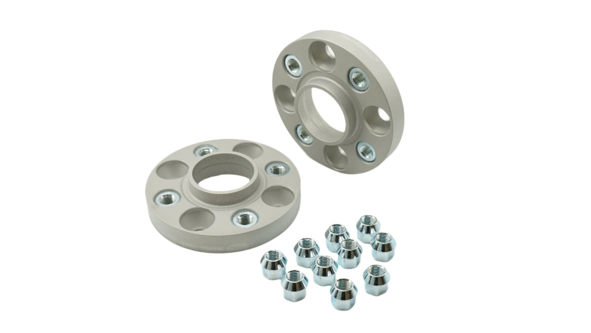 Eibach Pro-Spacer Kit (Pair Of Spacers) 20mm Per Spacer (System 7) S90-7-20-026 (Silver) - Race Rally Supplies