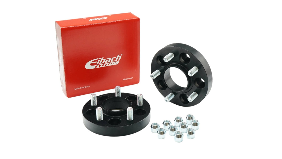 Eibach Pro-Spacer Kit (Pair Of Spacers) 25mm Per Spacer (System 4) S90-4-25-063-B (Black) - Race Rally Supplies