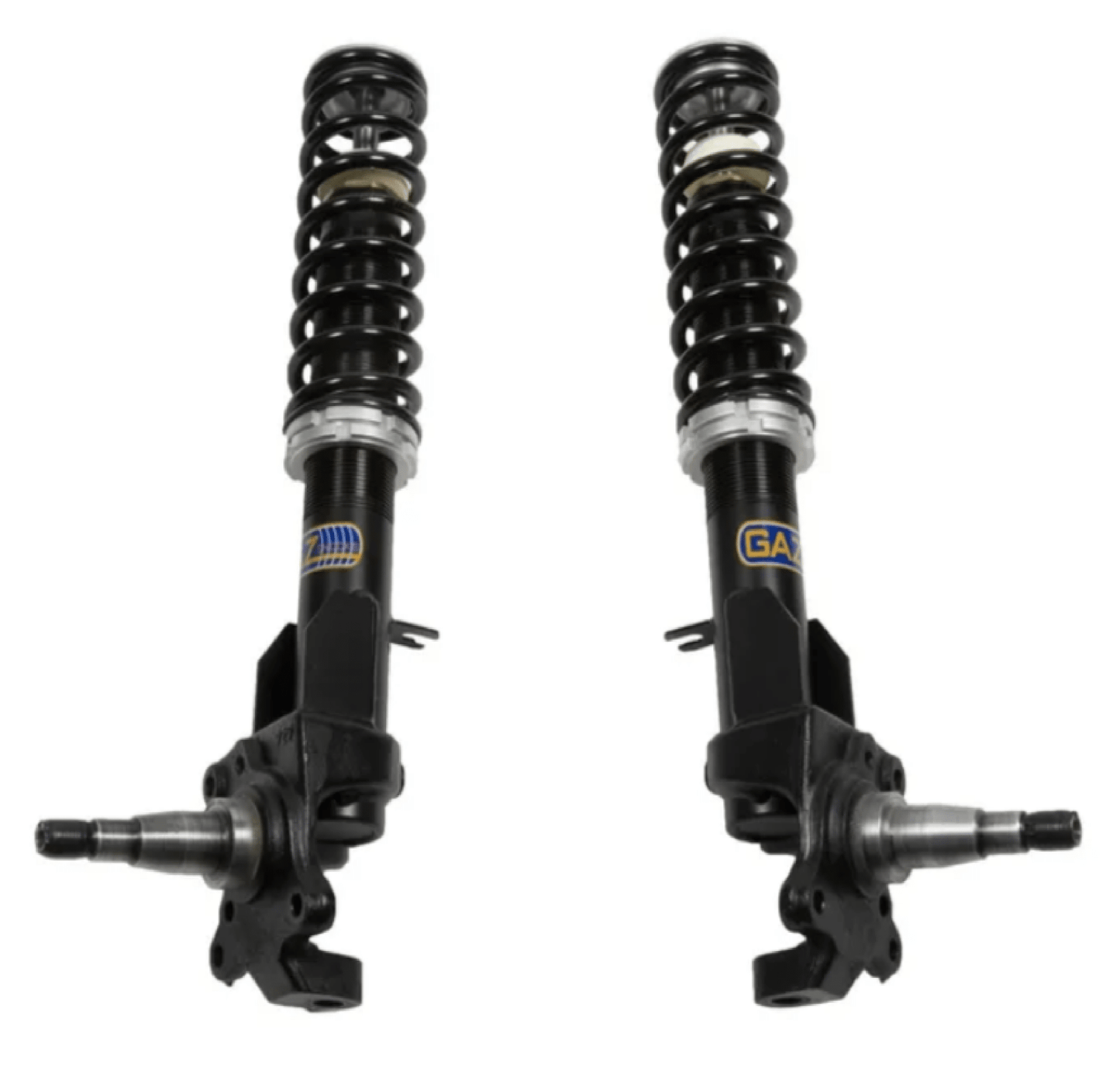 Escort Mk1 Mk2 GAZ Complete Front Struts Adjustable Coilovers - Pair Long - Race Rally Supplies