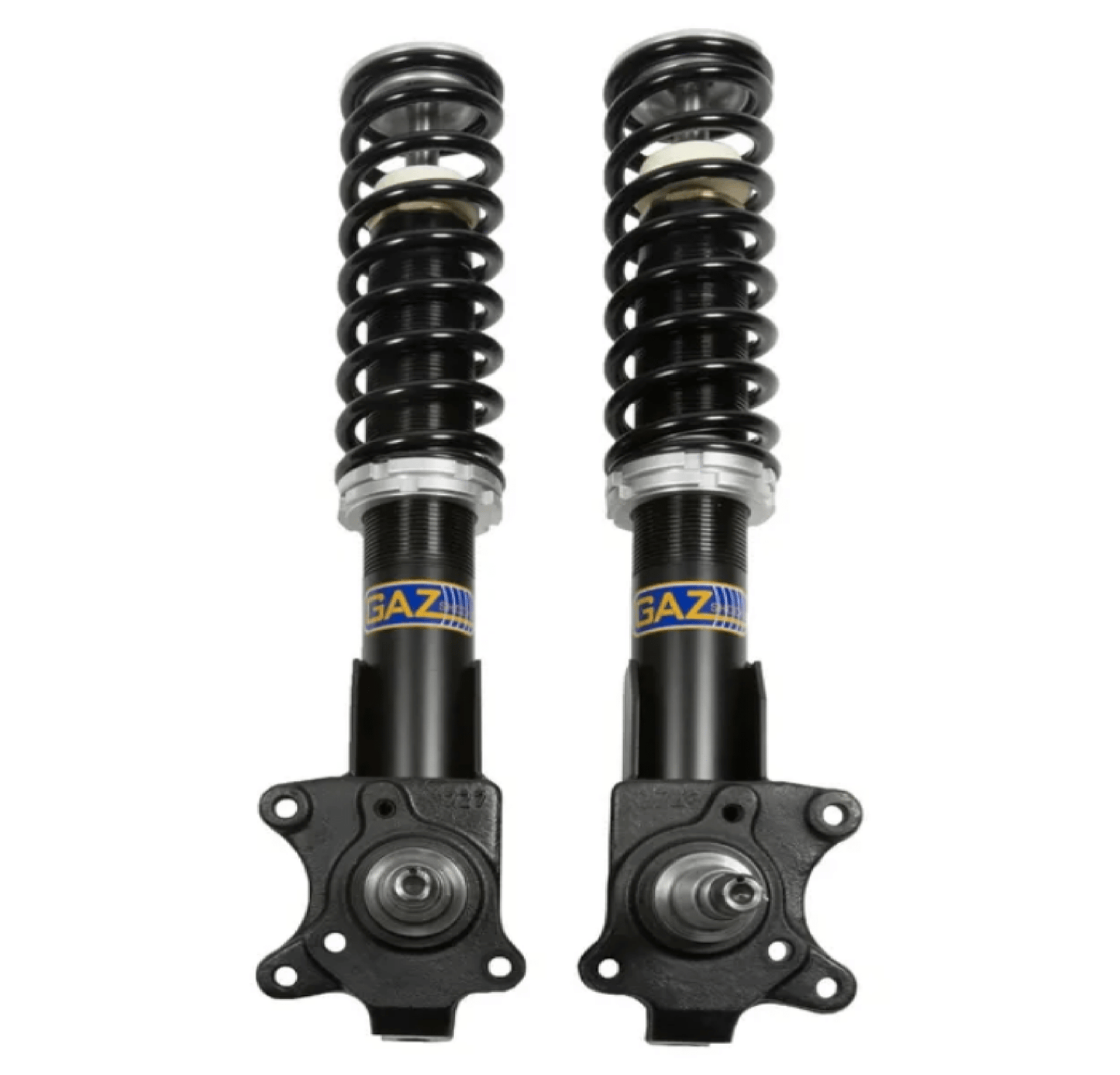 Escort Mk1 Mk2 GAZ Complete Front Struts Adjustable Coilovers - Pair Long - Race Rally Supplies