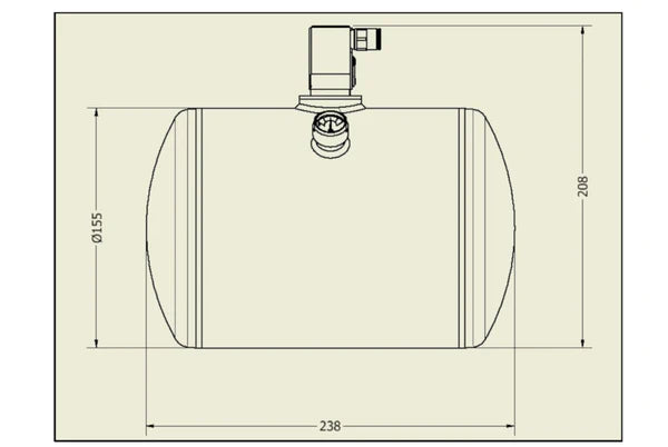 Lifeline ZERO® 2020 FIA 3.0ltr Electrical operation Extinguisher