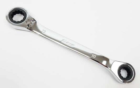 FLASH 10mm & 13mm Reversible Racing Ratchet Spanner - Race Rally Supplies