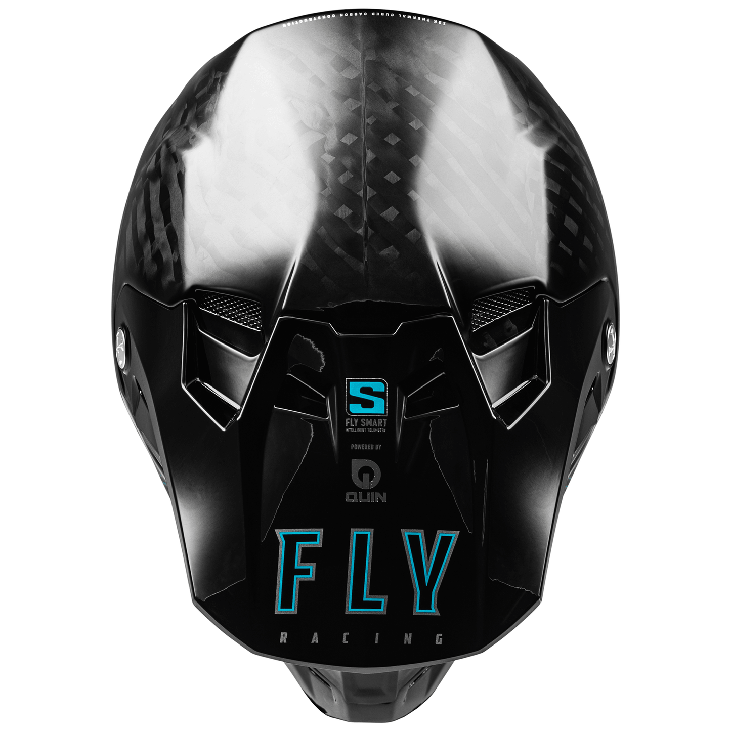 FLY Racing Formula S Solid Carbon ECE / DOT Approved Smart Helmet - Race Rally Supplies