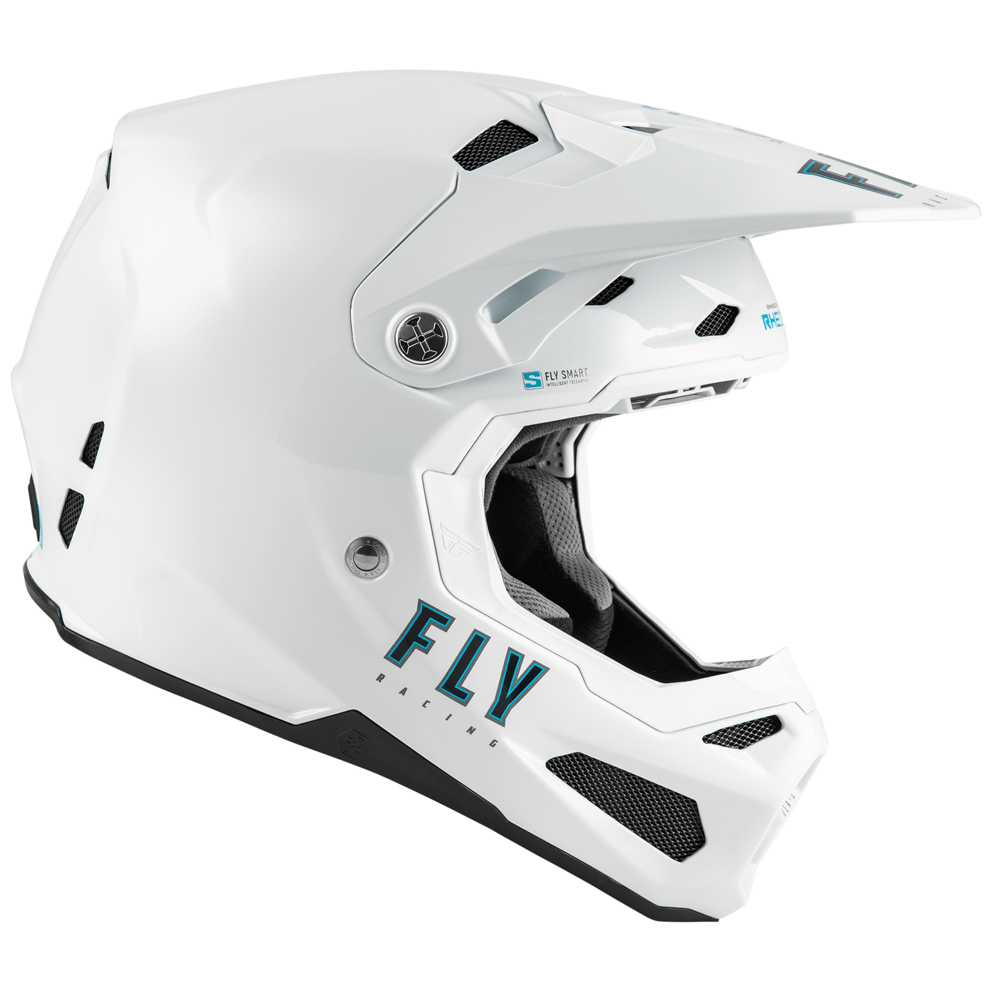 FLY Racing Formula S Solid Carbon ECE / DOT Approved Smart Helmet - Race Rally Supplies