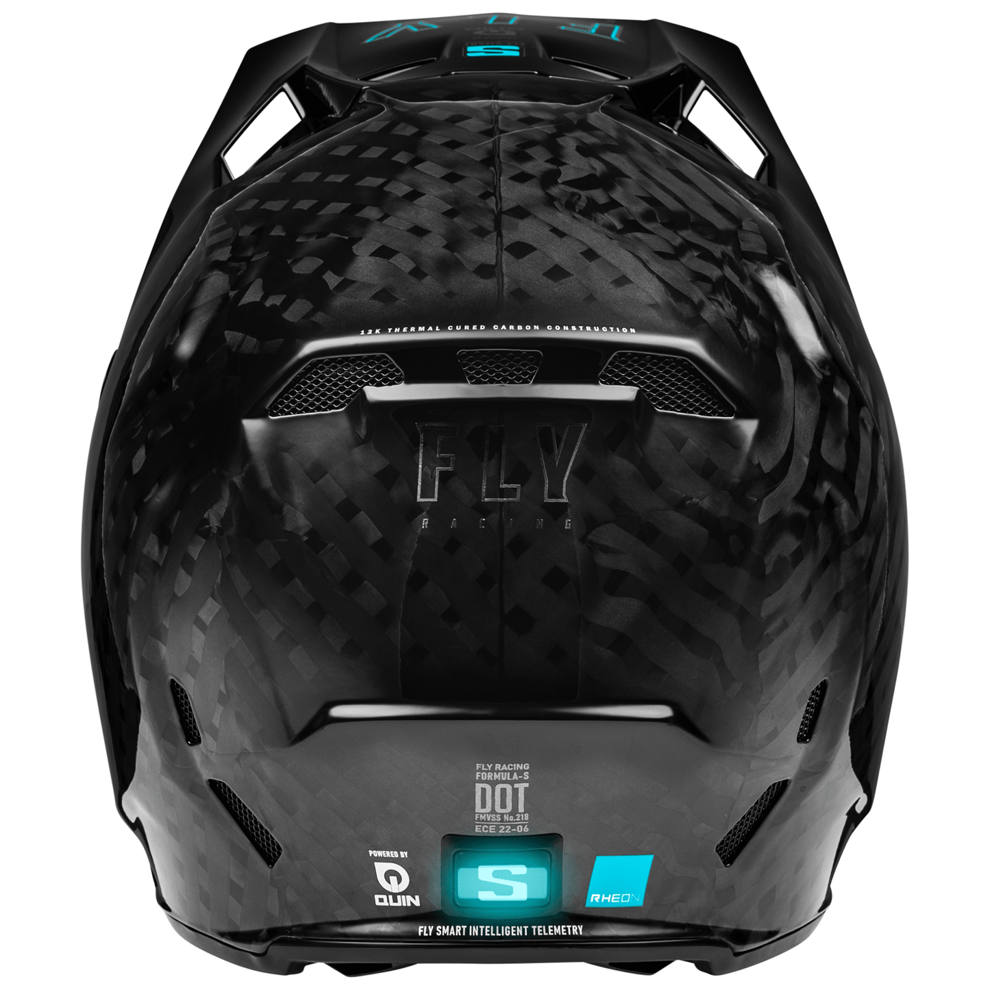 FLY Racing Formula S Solid Carbon ECE / DOT Approved Smart Helmet - Race Rally Supplies