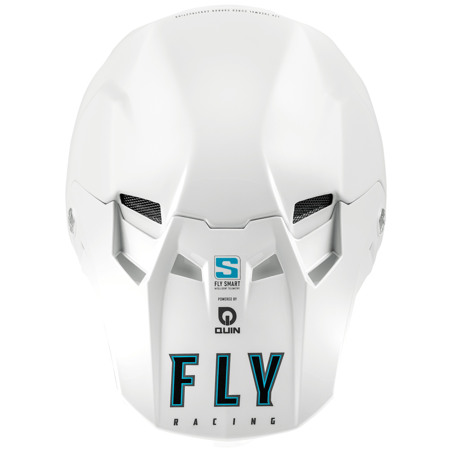 FLY Racing Formula S Solid Carbon ECE / DOT Approved Smart Helmet - Race Rally Supplies