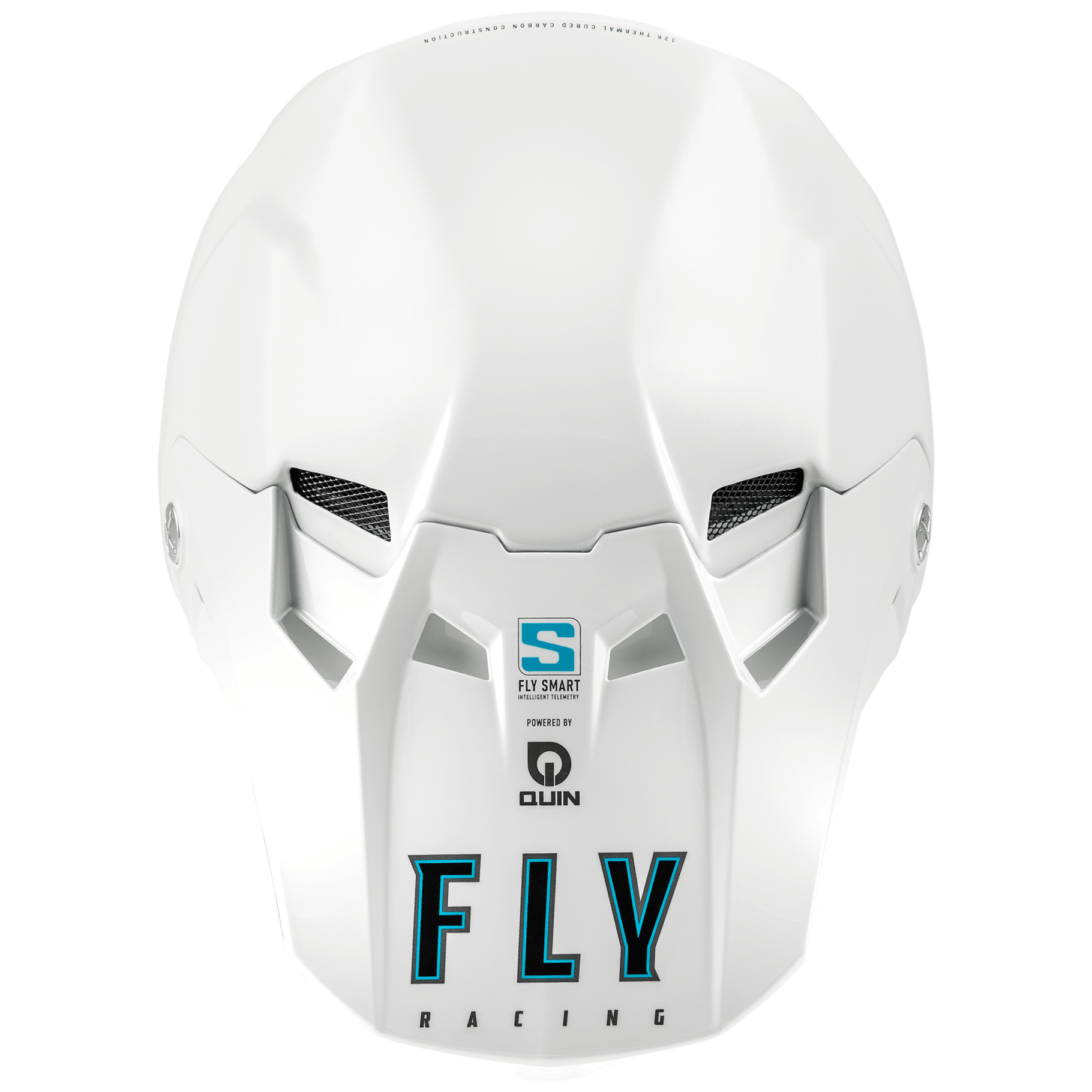 FLY Racing Formula S Solid Carbon ECE / DOT Approved Smart Helmet - Race Rally Supplies