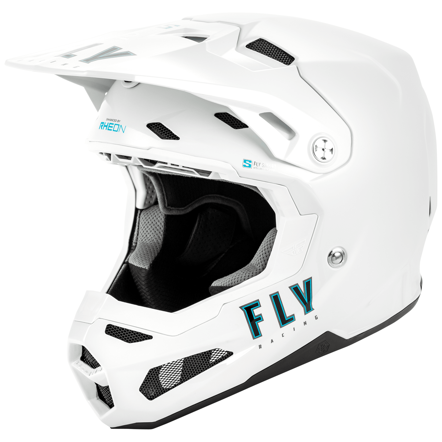 FLY Racing Formula S Solid Carbon ECE / DOT Approved Smart Helmet - Race Rally Supplies