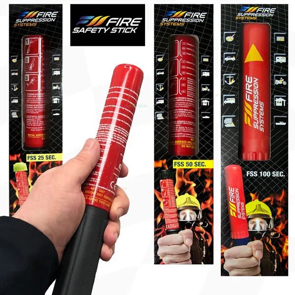 FSS Fire Safety Stick Roll Cage Mounting Clips (Pair) - Race Rally Supplies