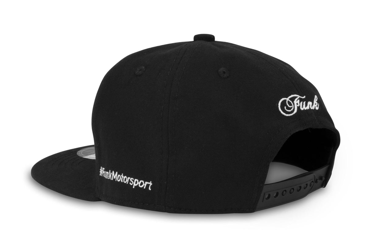 Funk Motorsport Black Snap Back Cap - Race Rally Supplies