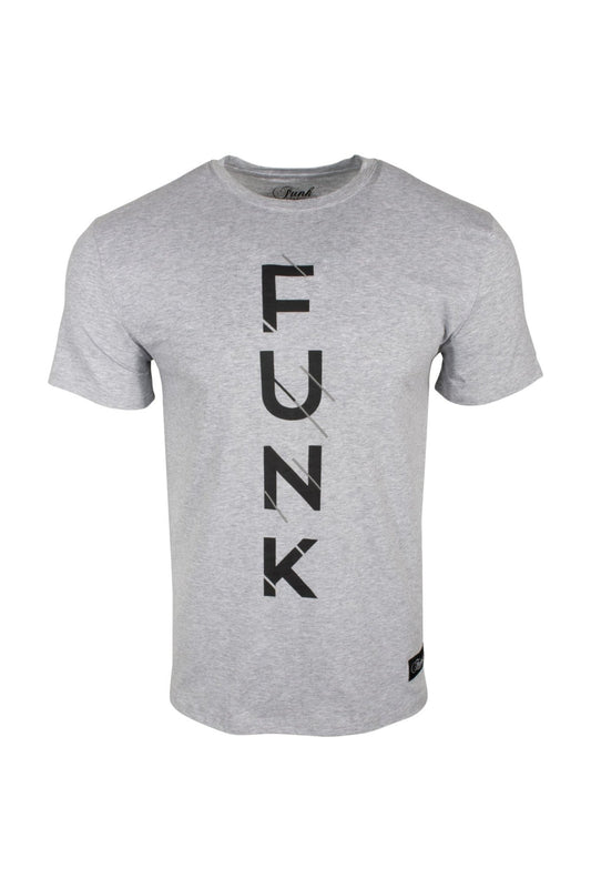 Grey "F U N K" speed Tee - Race Rally Supplies