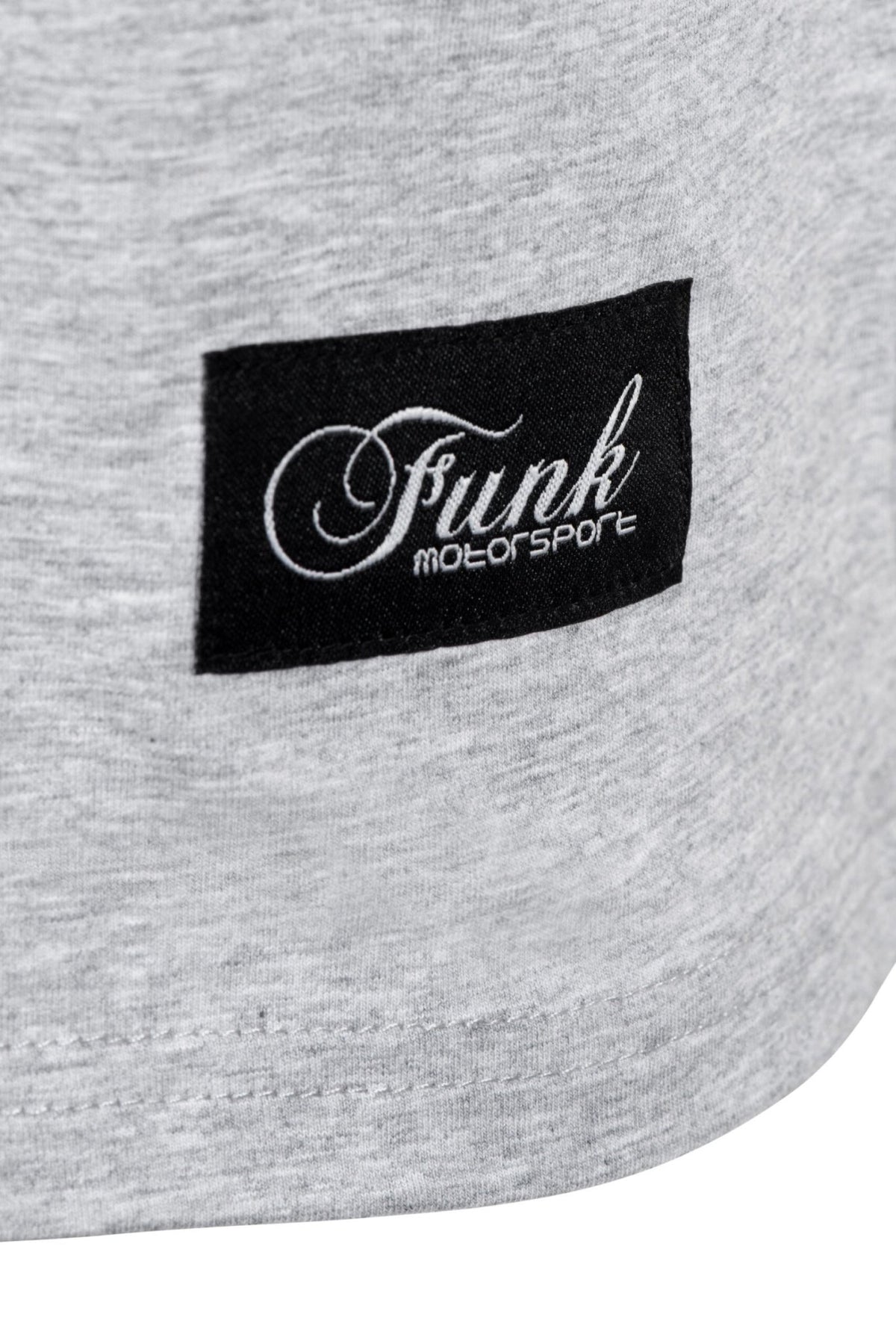 Grey "F U N K" speed Tee - Race Rally Supplies