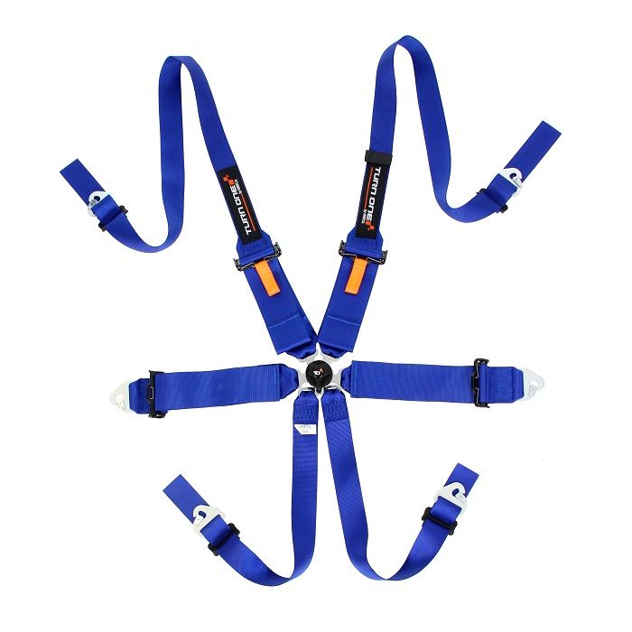 Turn One 6-Point HANS Racing Harness (FIA 8853-2016)