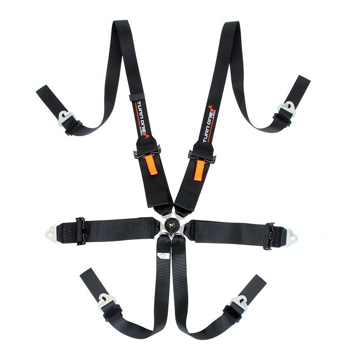 Turn One 6-Point HANS Racing Harness (FIA 8853-2016)