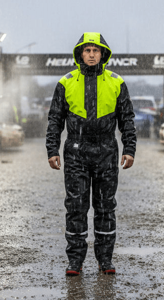 Helly Hansen 71613 Leknes Waterproof Coverall – Insulated Waterproof Work Suit - Race Rally Supplies
