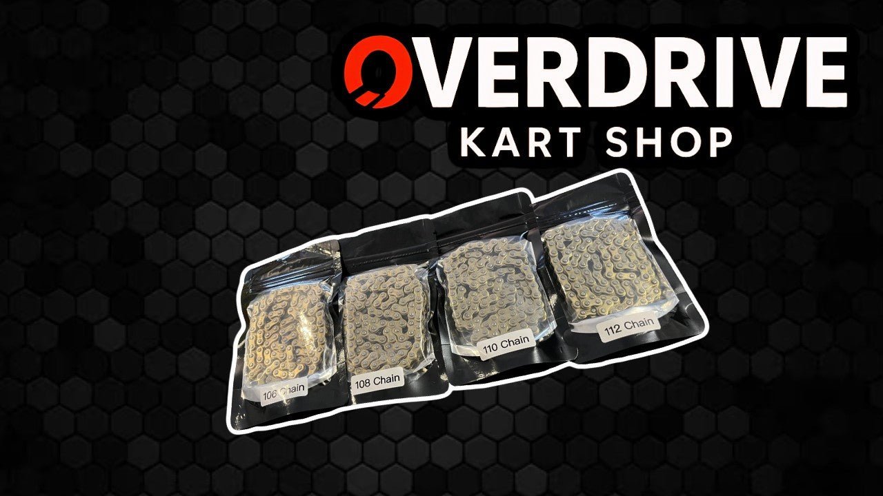 High Precision Kart Chains (102–116 Links) | OverDrive Kart Shop - Race Rally Supplies