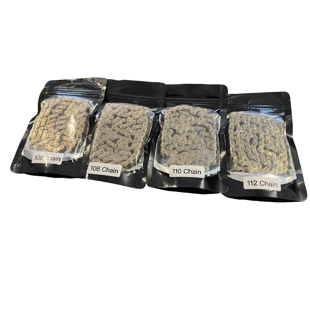 High Precision Kart Chains (102–116 Links) | OverDrive Kart Shop - Race Rally Supplies