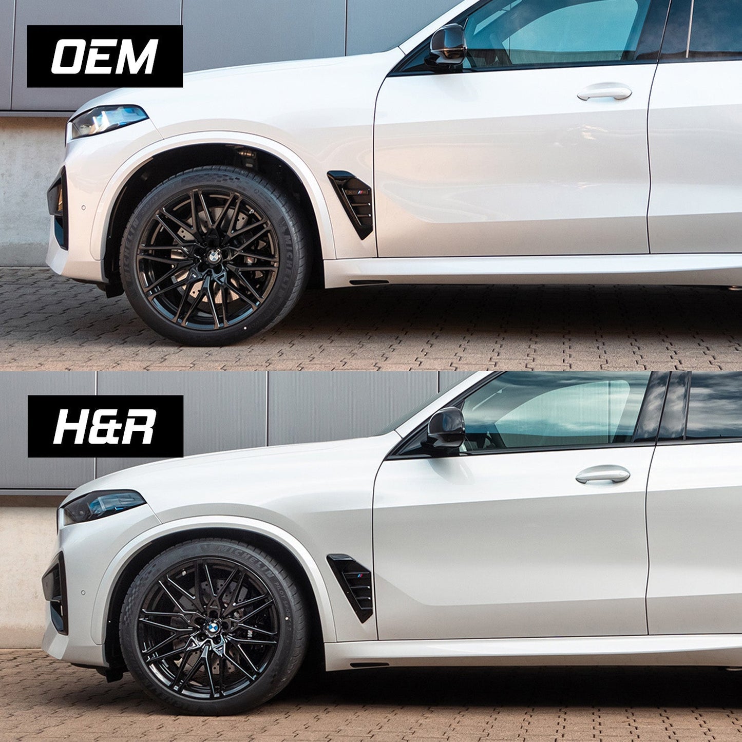 H&R BMW F95 X5M & F96 X6M Height Adjustable Lowering Springs - Race Rally Supplies