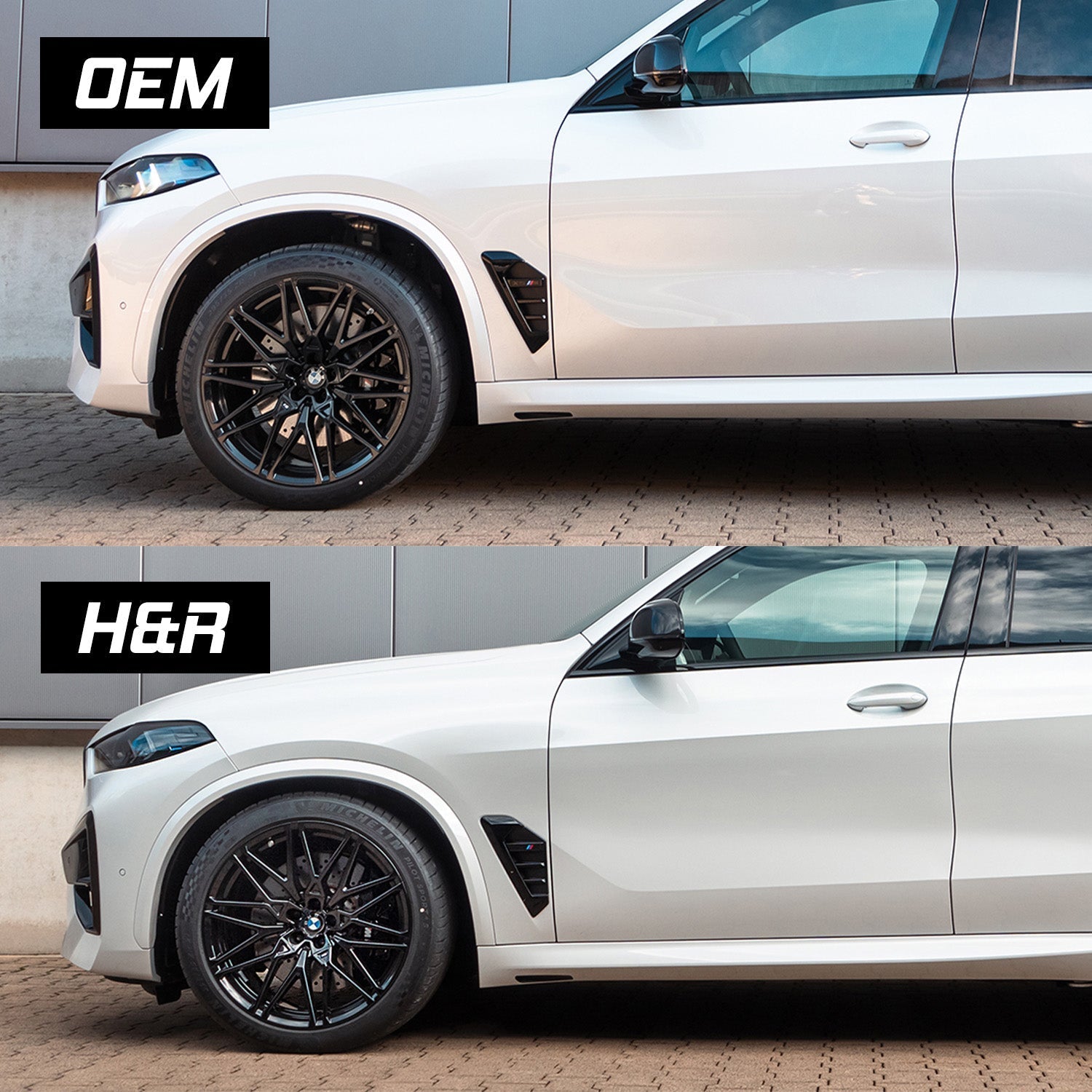H&R BMW F95 X5M & F96 X6M Height Adjustable Lowering Springs - Race Rally Supplies