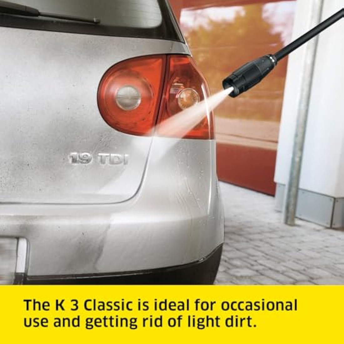 Kärcher K 3 Classic Pressure Washer – 120 Bar, 380 L/h, Dirt Blaster & Spray Lance - Race Rally Supplies