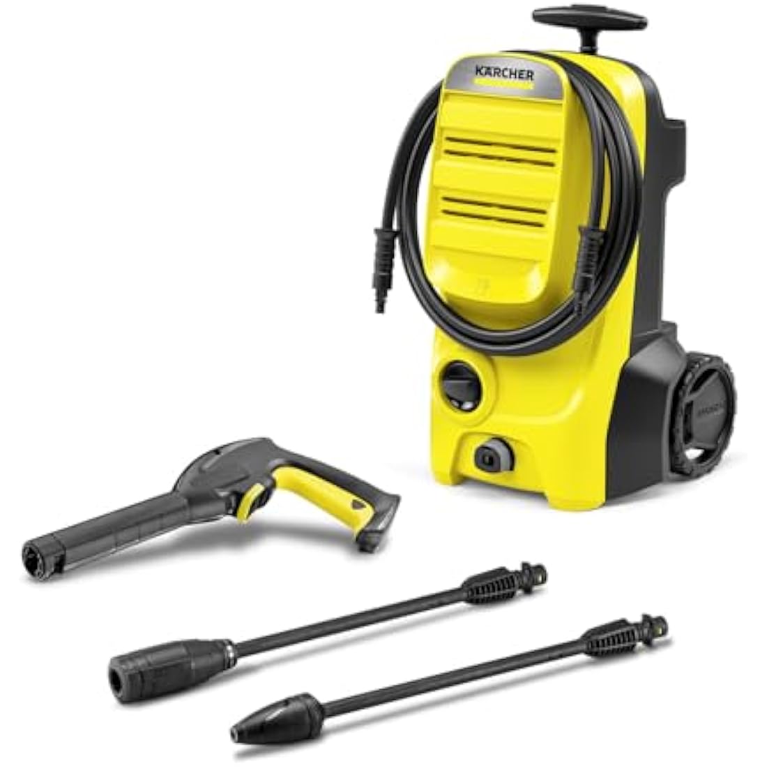 Kärcher K 4 Classic Pressure Washer – 130 Bar, 420 L/h, Dirt Blaster & Spray Lance - Race Rally Supplies