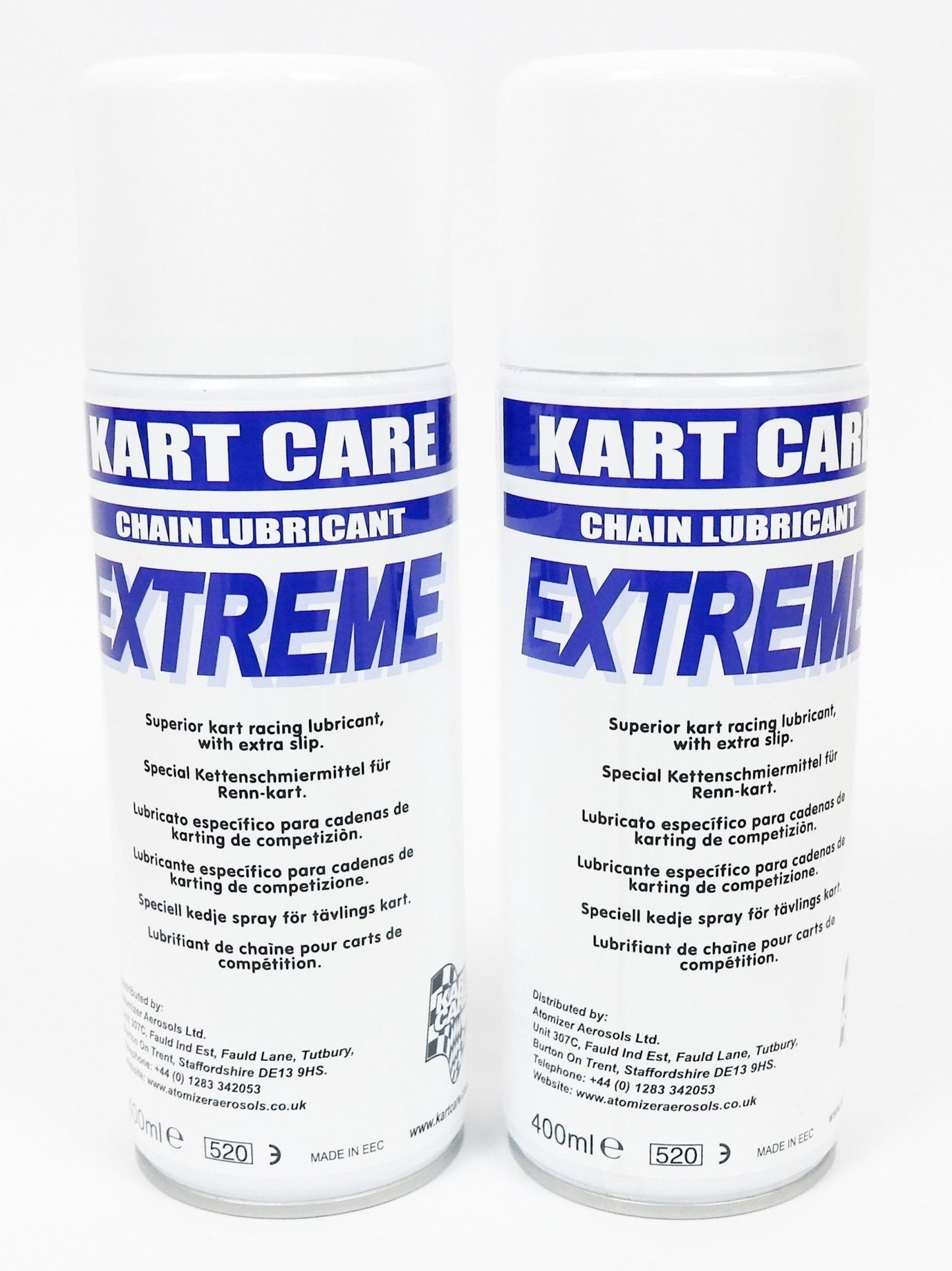 Kart Care EXTREME Chain Lube Lubricant 400ml - Race Rally Supplies