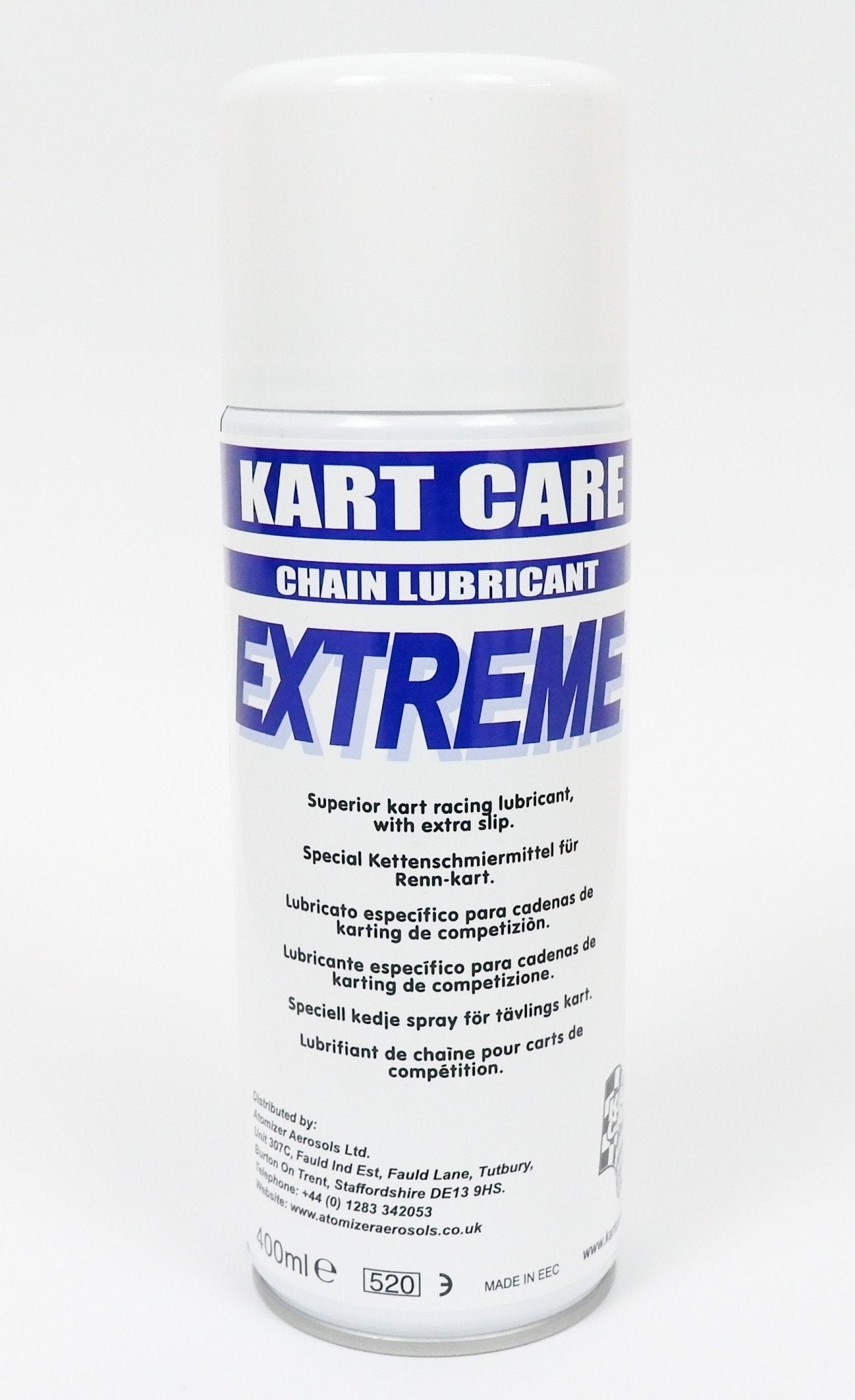 Kart Care EXTREME Chain Lube Lubricant 400ml - Race Rally Supplies