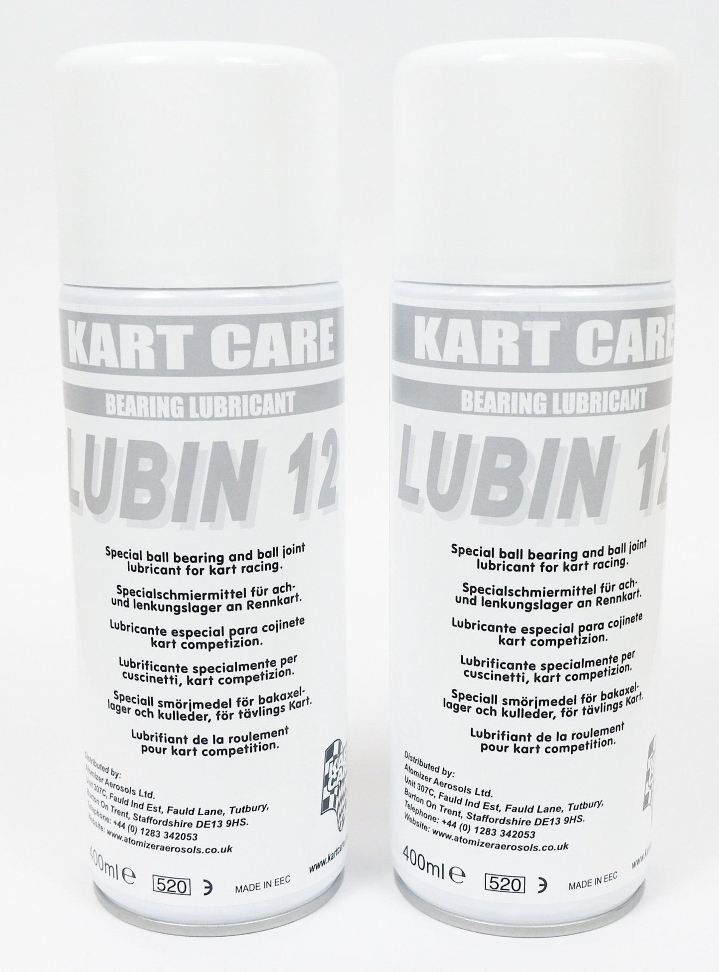 Kart Care LUBIN 12 Bearing Lube Lubricant 400ml - Race Rally Supplies