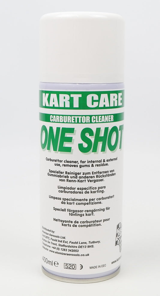 Kart Care ONE SHOT Carb Cleaner Spray 400ml - Race Rally Supplies
