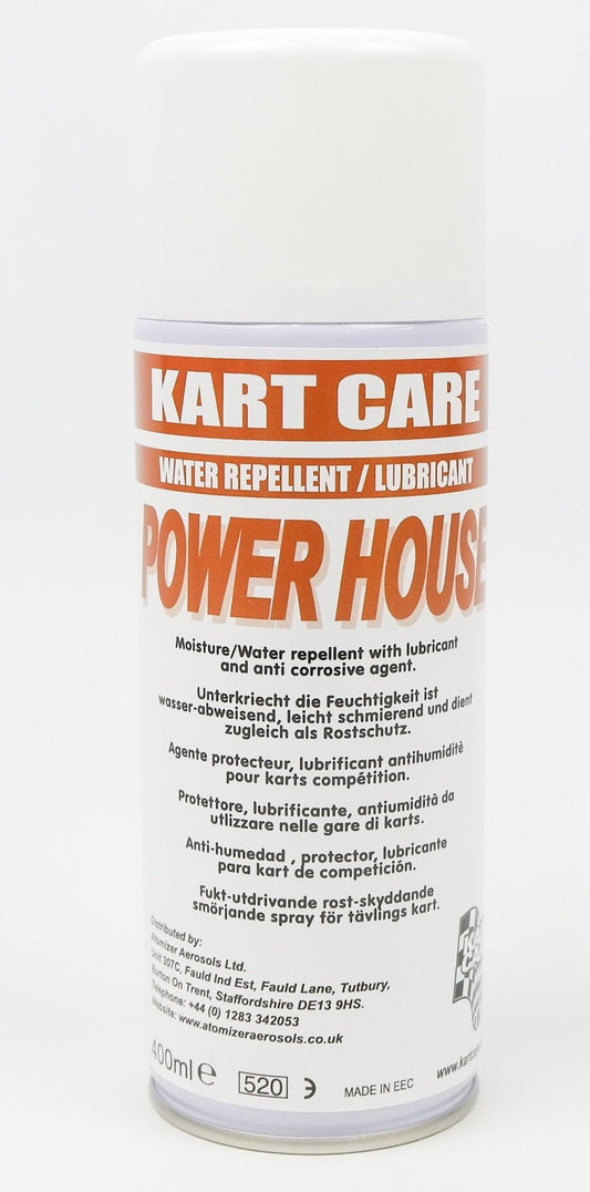 Kart Care POWER HOUSE Moisture Repellent & Lubricant 400ml - Race Rally Supplies