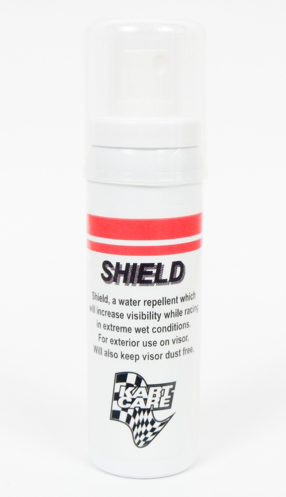 Kart Care SHIELD Helmet Visor Rain Repellent Spray 70ml - Race Rally Supplies