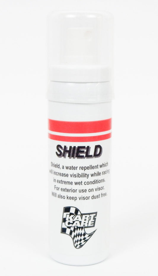 Kart Care SHIELD Helmet Visor Rain Repellent Spray 70ml - Race Rally Supplies
