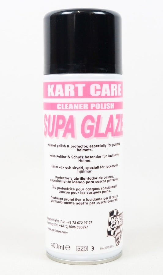 KART CARE Supa Glaze Helmet Cleaner Polish 400ml - Race Rally Supplies