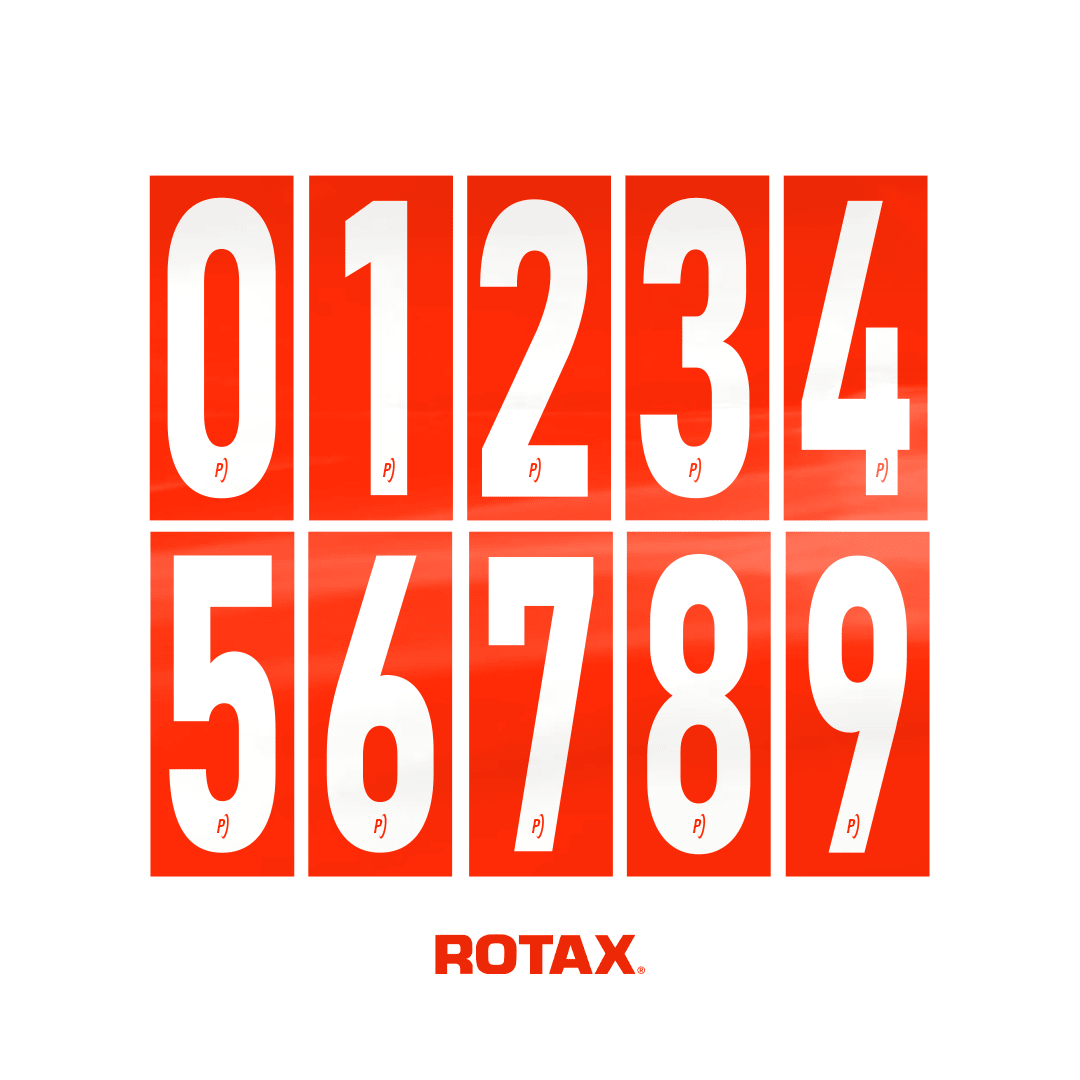 Kart Numbers - Race Rally Supplies
