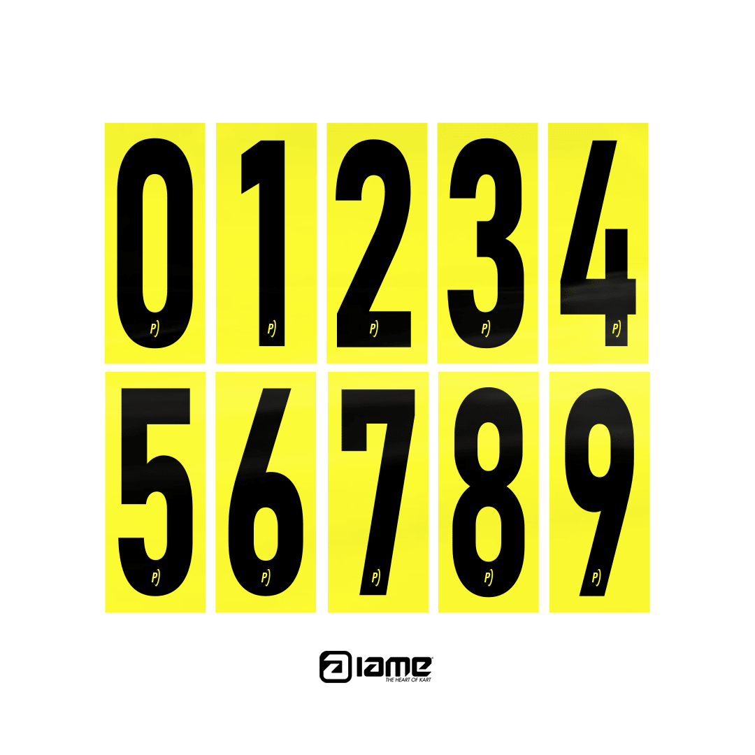 Kart Numbers - Race Rally Supplies