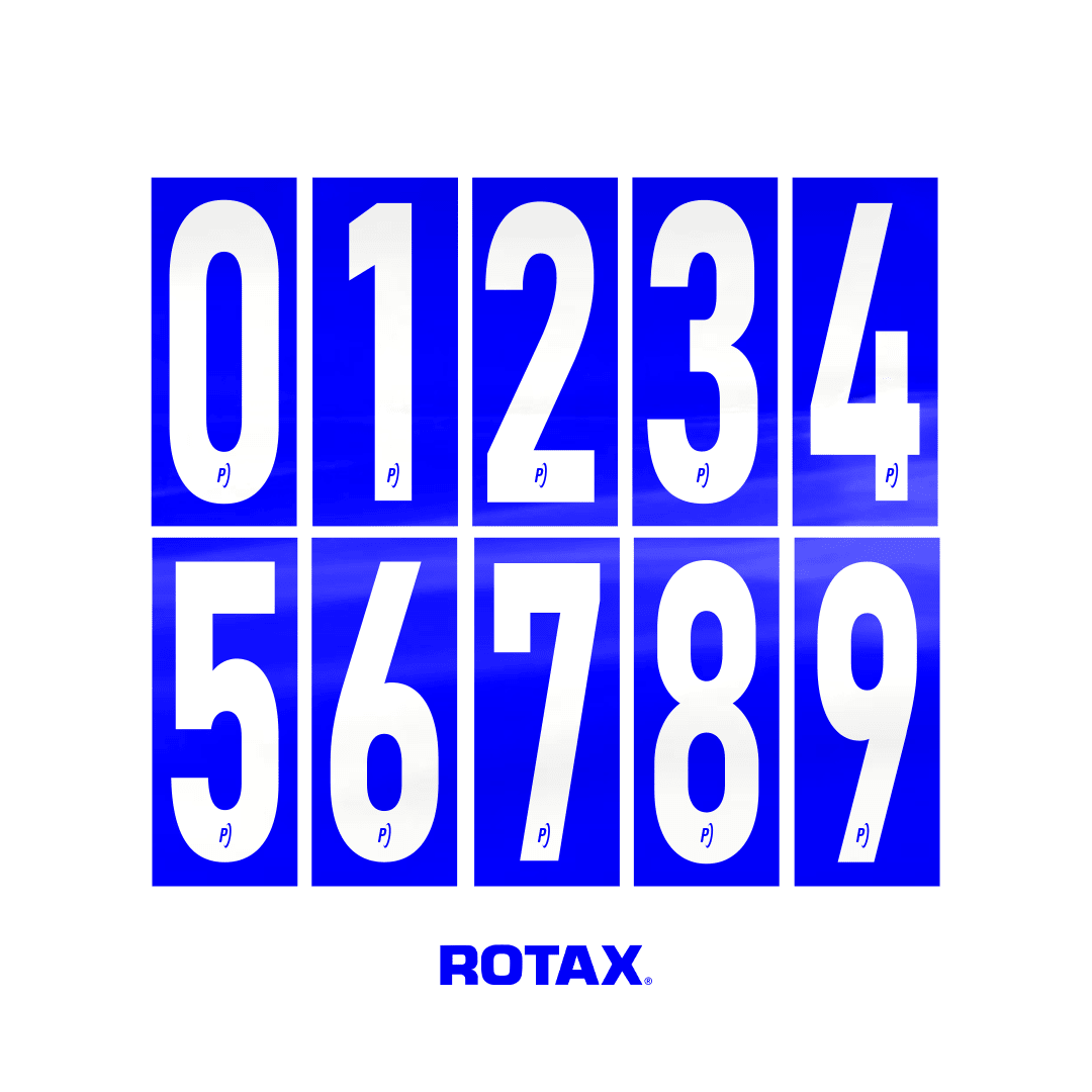 Kart Numbers - Race Rally Supplies