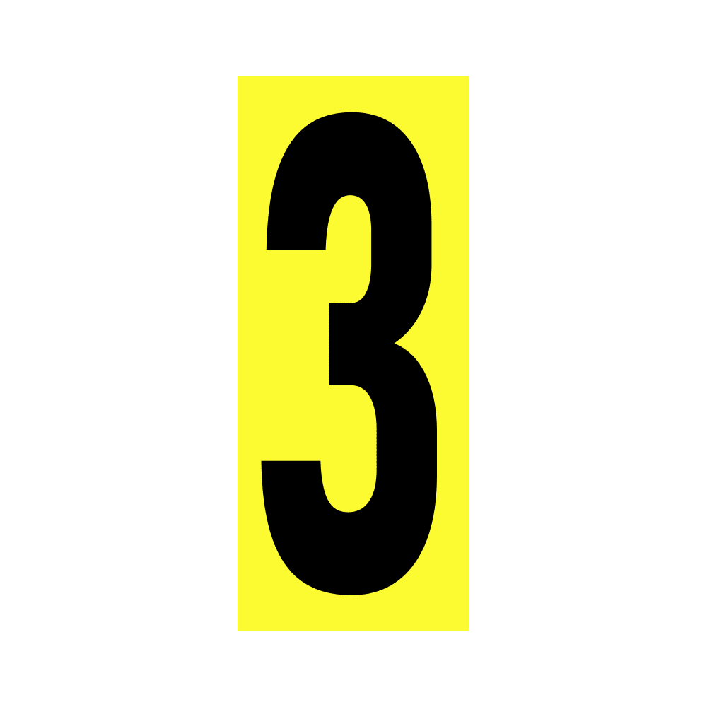 Kart Numbers - Race Rally Supplies